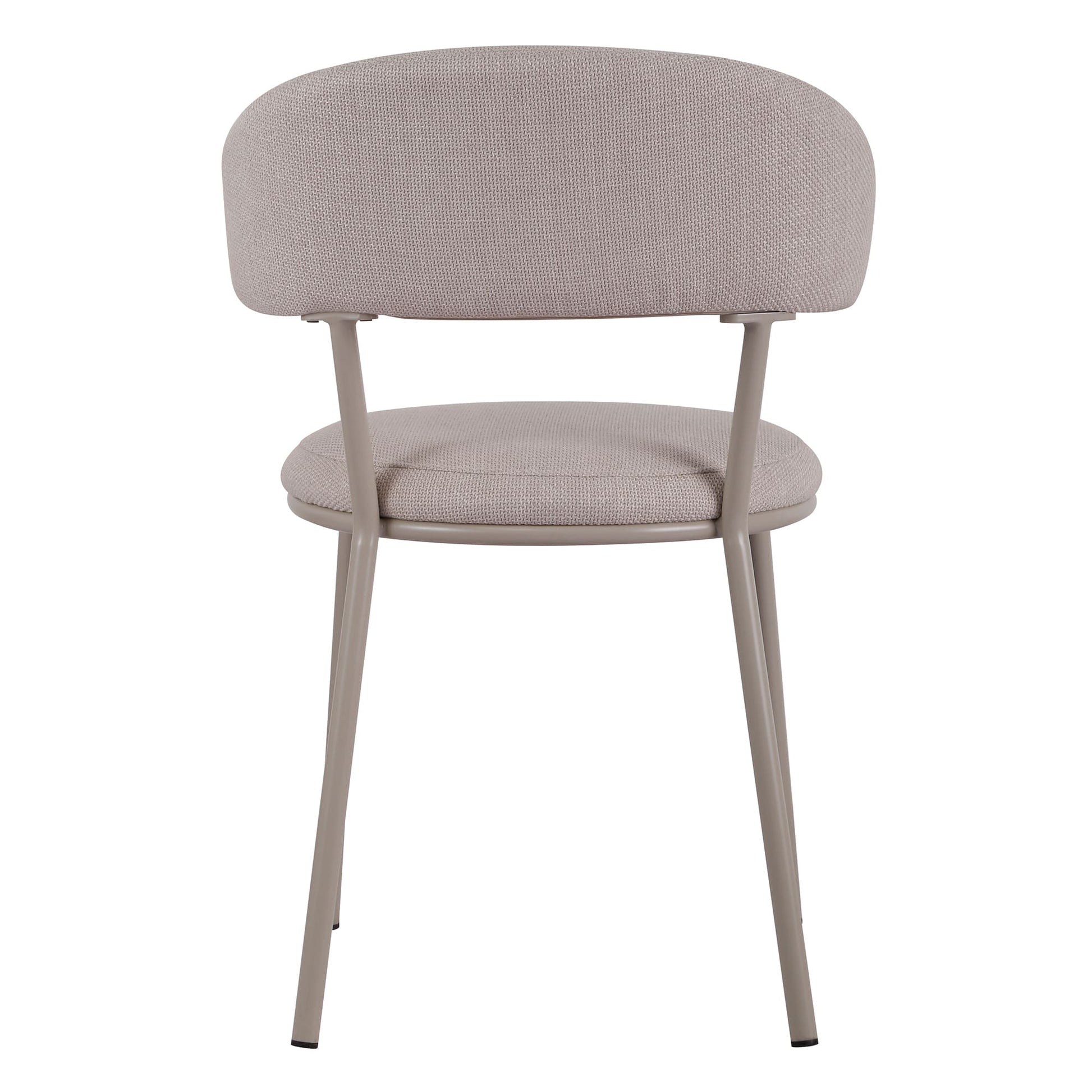 Arles | Shell Plum Fabric Modern Dining Chairs | Set Of 2 | Shell