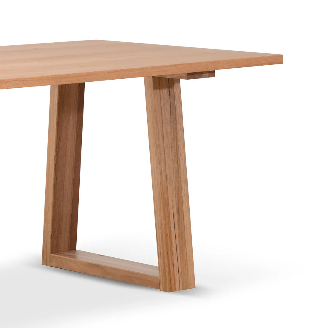 Ashbourne Version 1 | 1.8m Natural Wooden Rectangular Dining Table