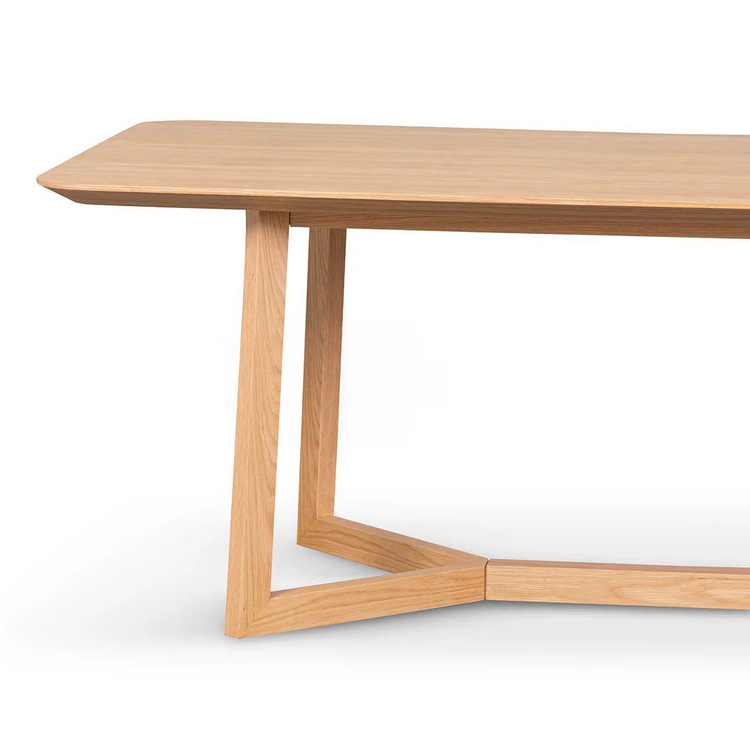 Aspendale | Natural 2.95m Rectangular Wooden Dining Table