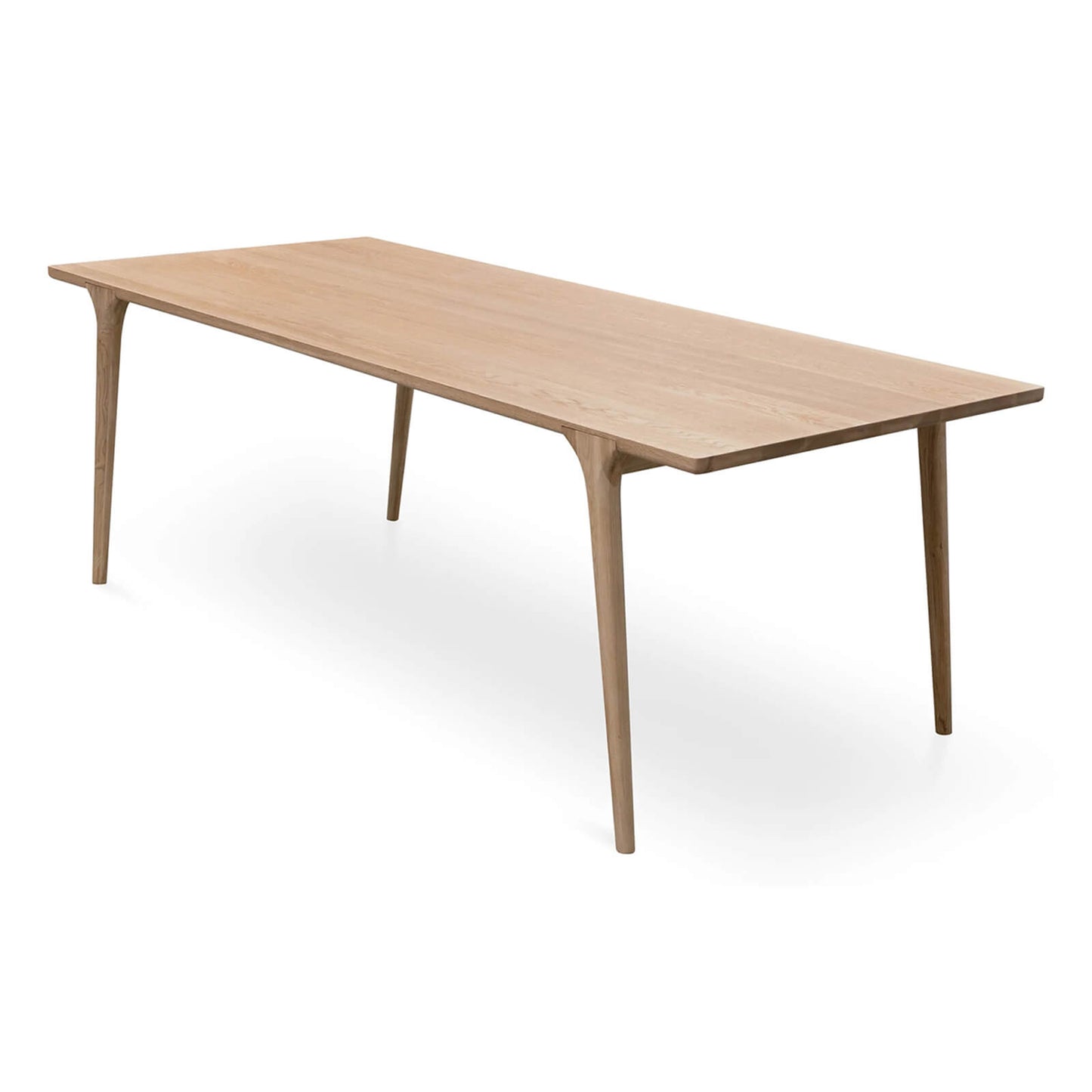 Auburn | Natural Oak 2.2m Wooden Rectangular Dining Table