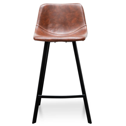 Bramston | Modern PU Leather Fabric Bar Stools | Set Of 2