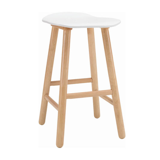 Bulbarin | Contemporary Coastal Wooden Bar Stool