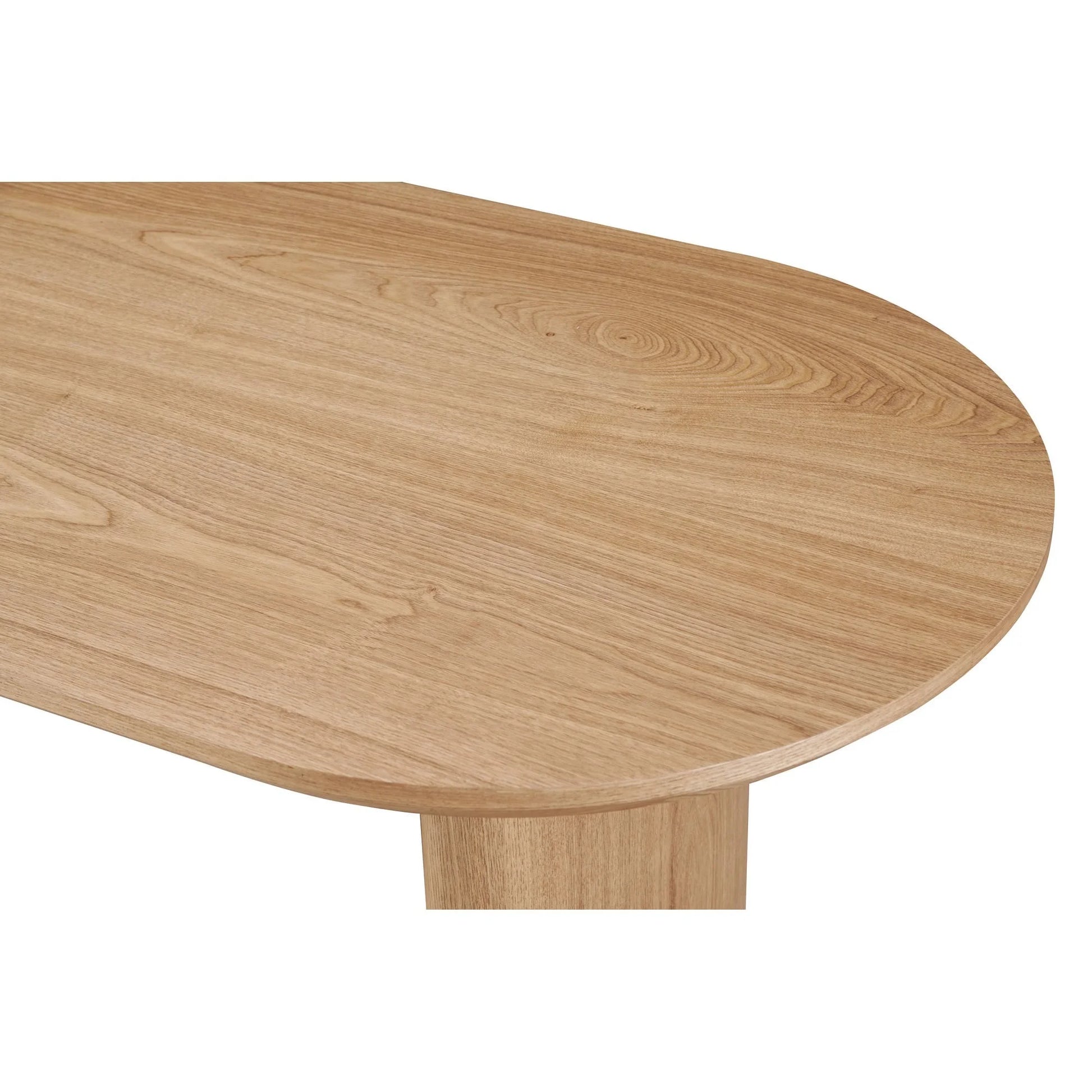 Callula | Coastal Natural Oval 2.2m Wooden Dining Table | Natural