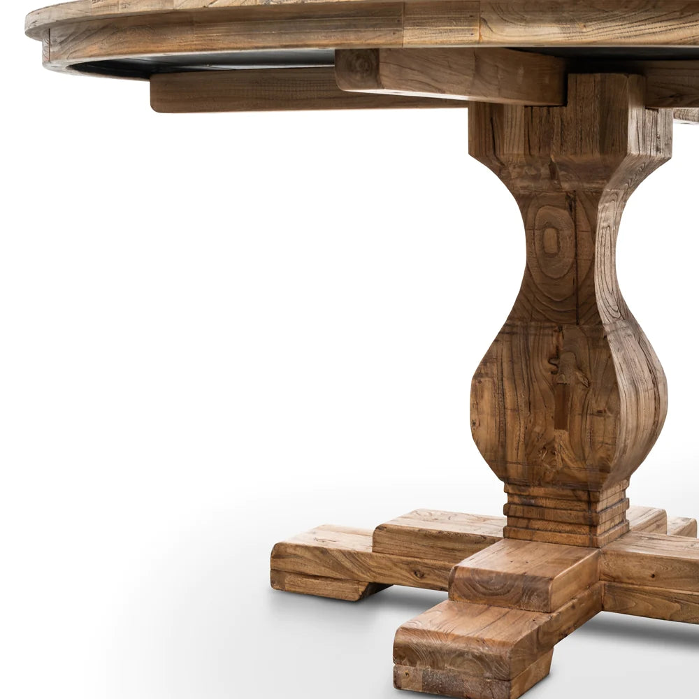 Chadwick | 1.4m Natural Wooden Round Dining Table