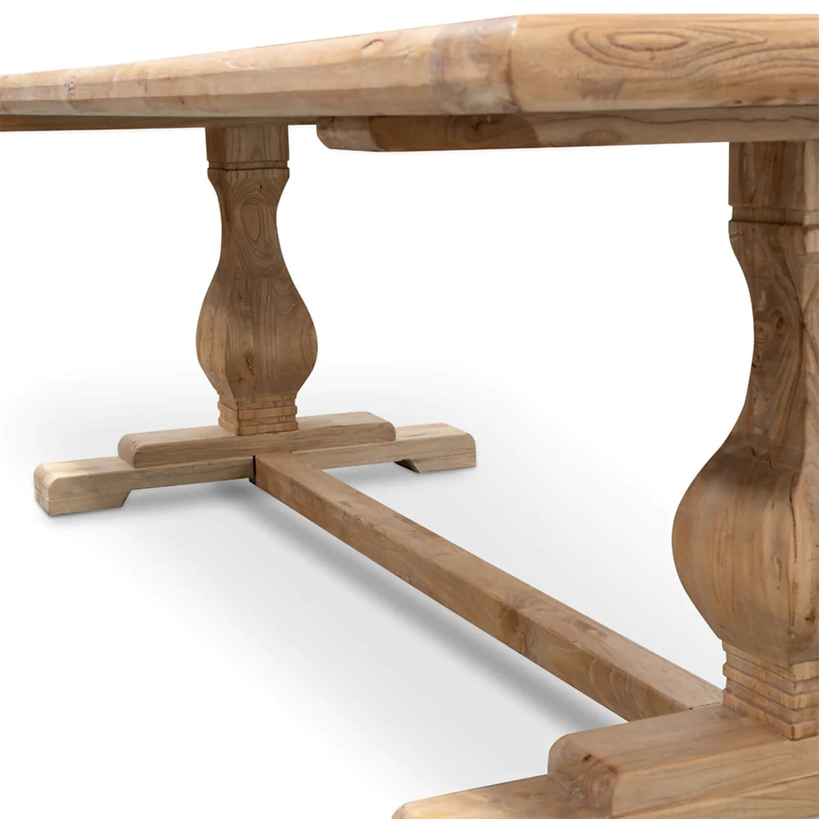 Chadwick | 1.98m Natural Wooden Rectangular Dining Table | Natural