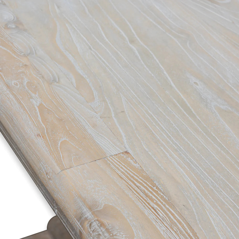 Chadwick | 2.4m Natural Wooden Rectangular Dining Table