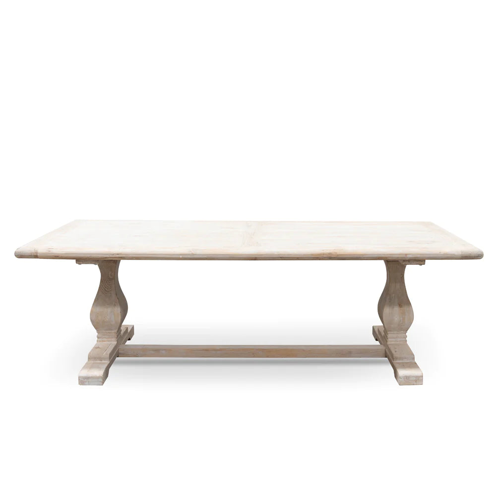 Chadwick | 2.4m Natural Wooden Rectangular Dining Table