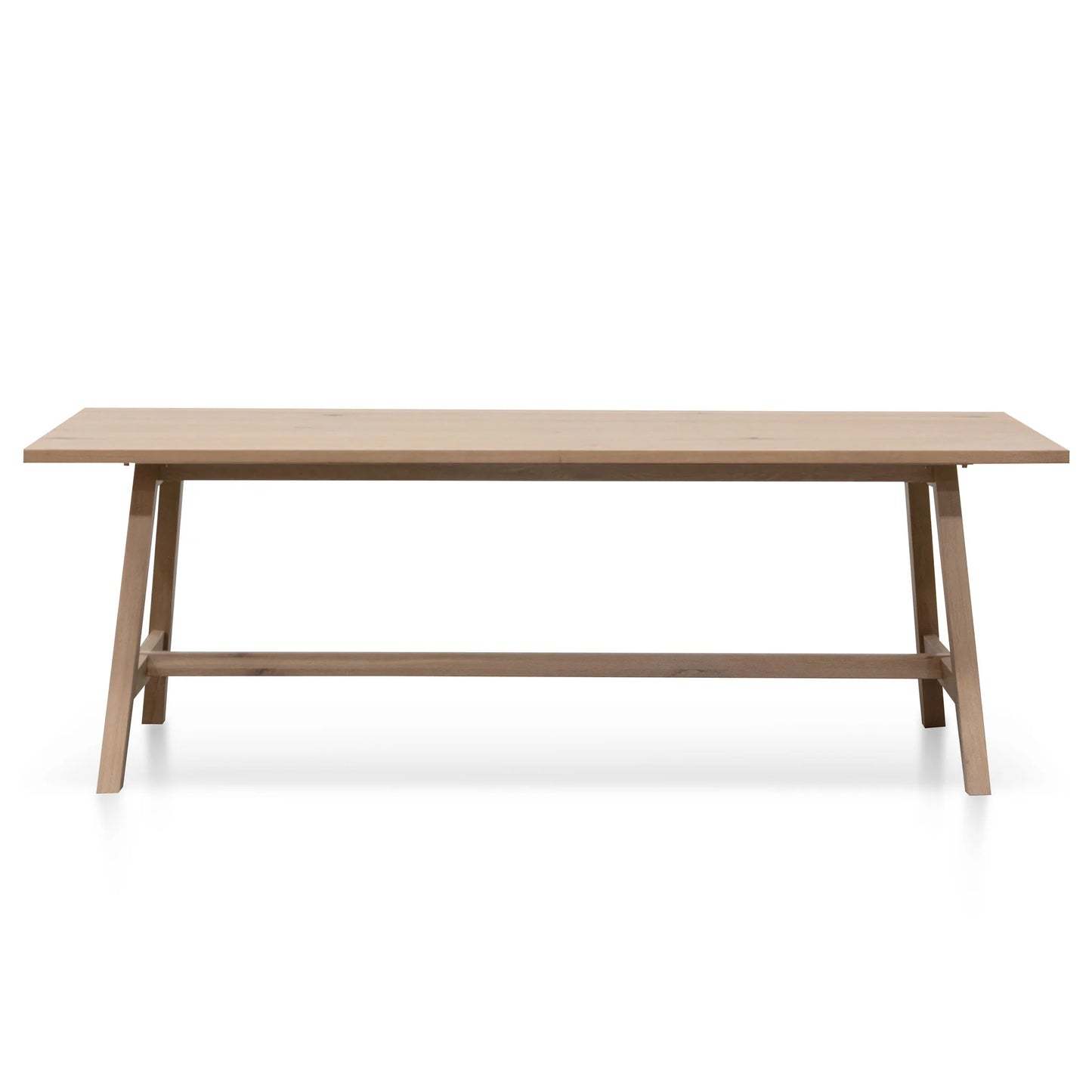 Clements | Washed Natural 2.2m Rectangular Dining Table