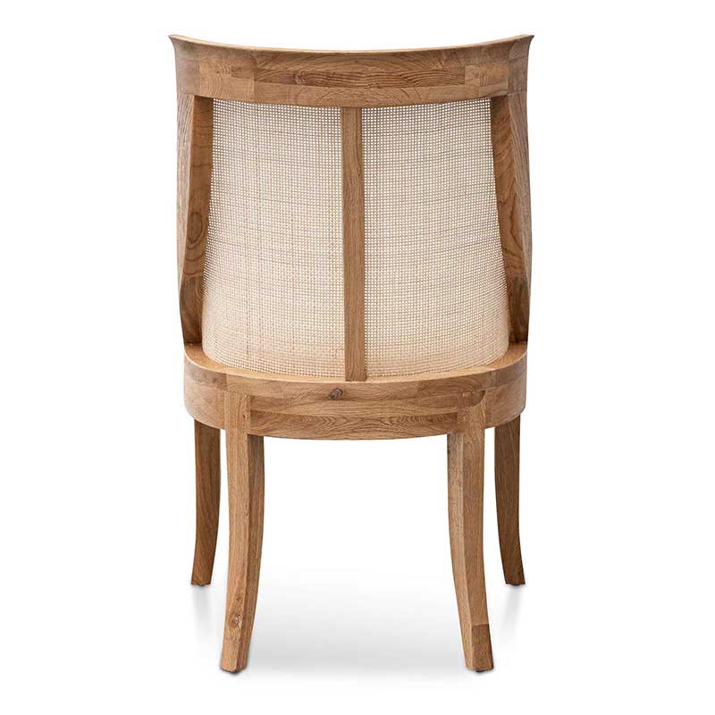 Cobberas | Natural Light Beige Coastal Wooden Dining Chairs | Set Of 2