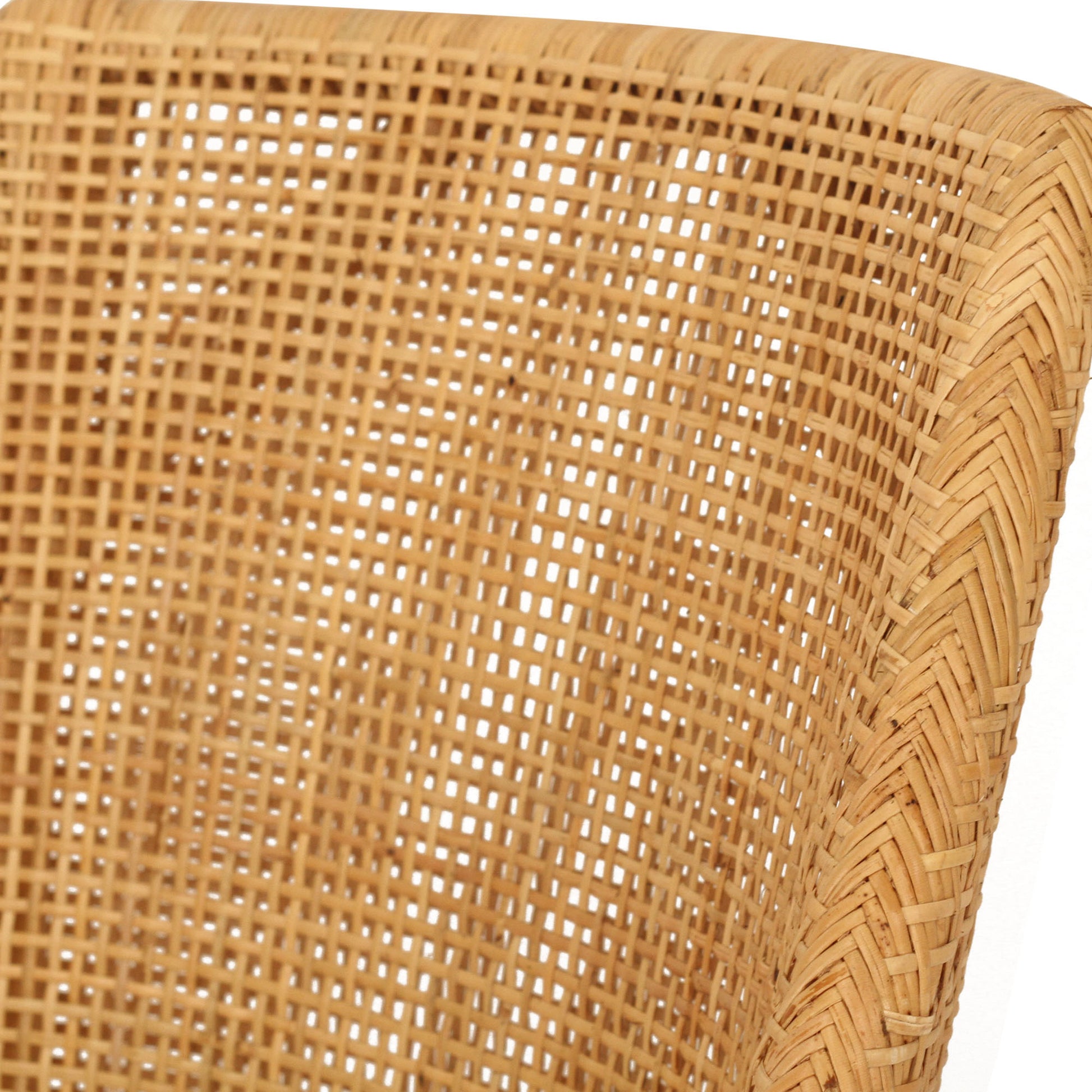 Natural Wooden Rattan Dining Chair