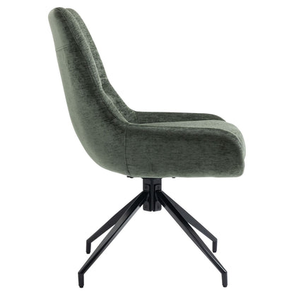 Garland | Modern Metal Fabric Dining Chair | Hunter