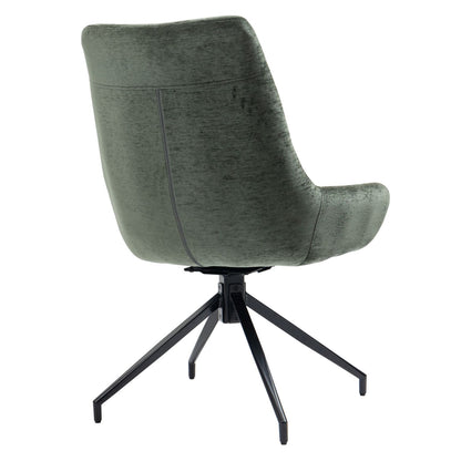 Garland | Modern Metal Fabric Dining Chair | Hunter