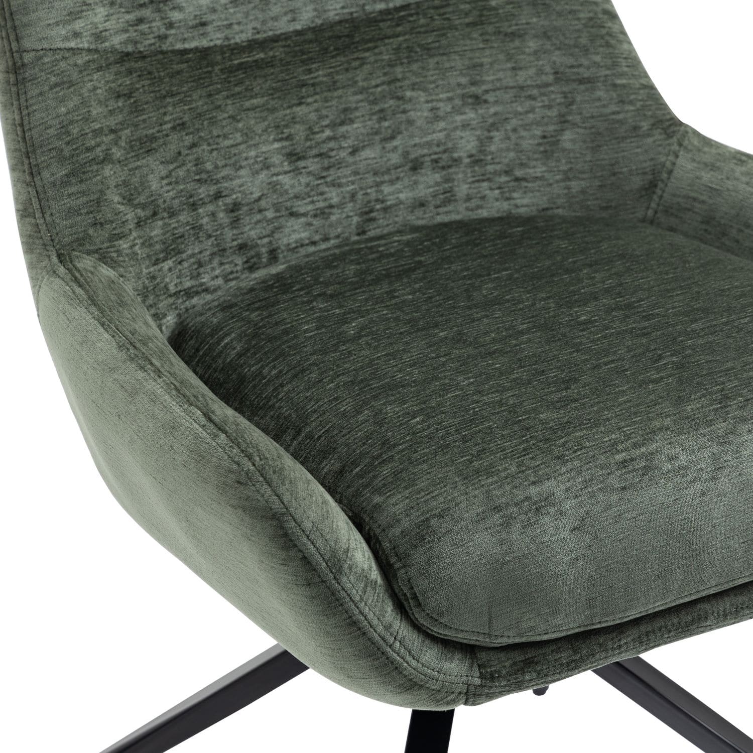 Garland | Modern Metal Fabric Dining Chair | Hunter