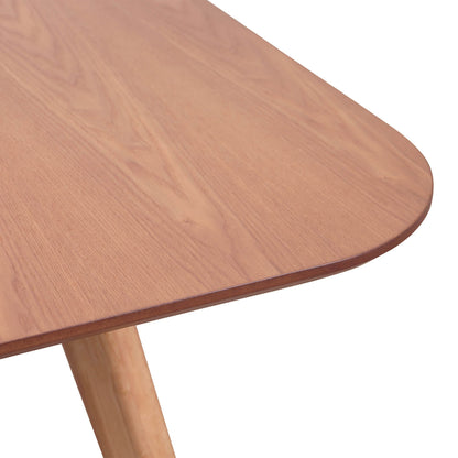 Granada | Modern Natural Walnut 1.8m Wooden Rectangular Dining Table | Natural