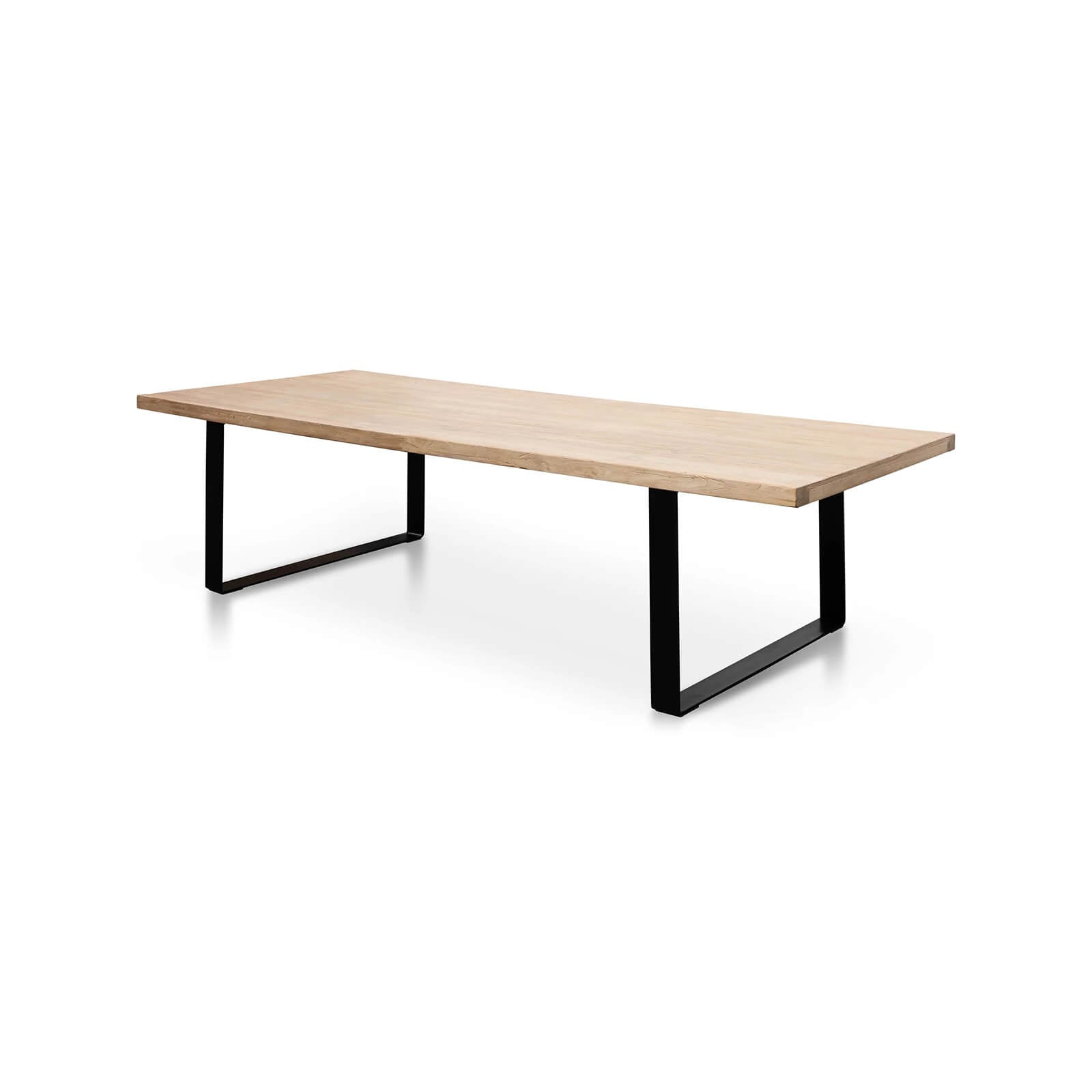 Huntley | Reclaimed Natural Elm Rectangular 3m Wooden Dining Table