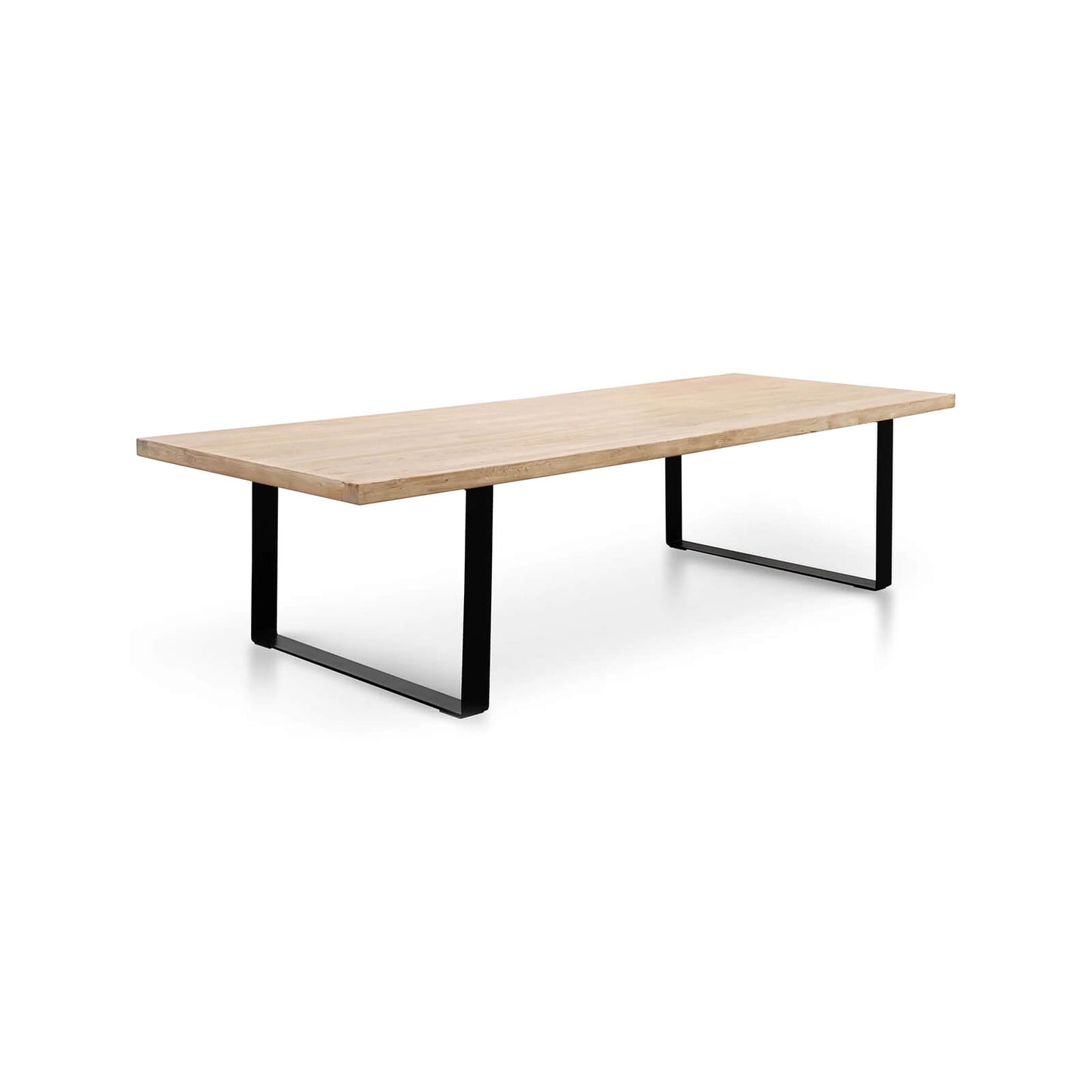 Huntley | Reclaimed Natural Elm Rectangular 3m Wooden Dining Table