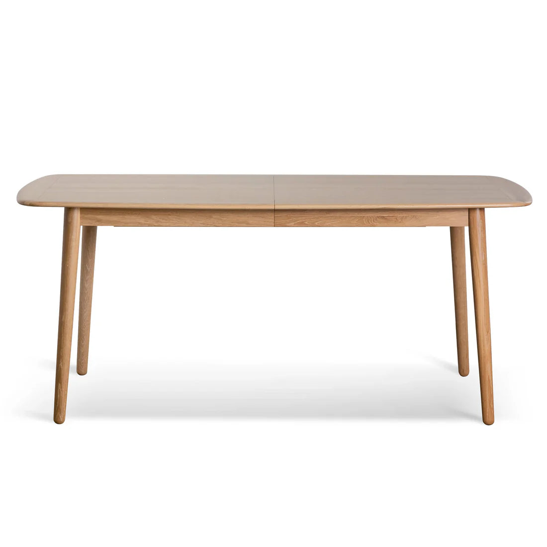 Kingscote | Natural Oak 1.6m Extendable Rectangular Wooden Dining Table