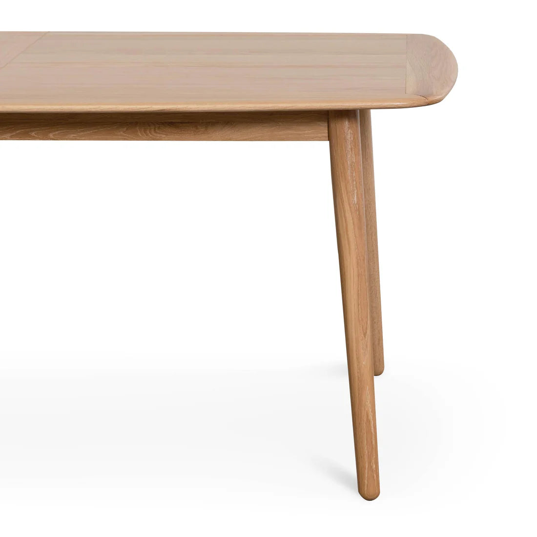 Kingscote | Natural Oak 1.6m Extendable Rectangular Wooden Dining Table