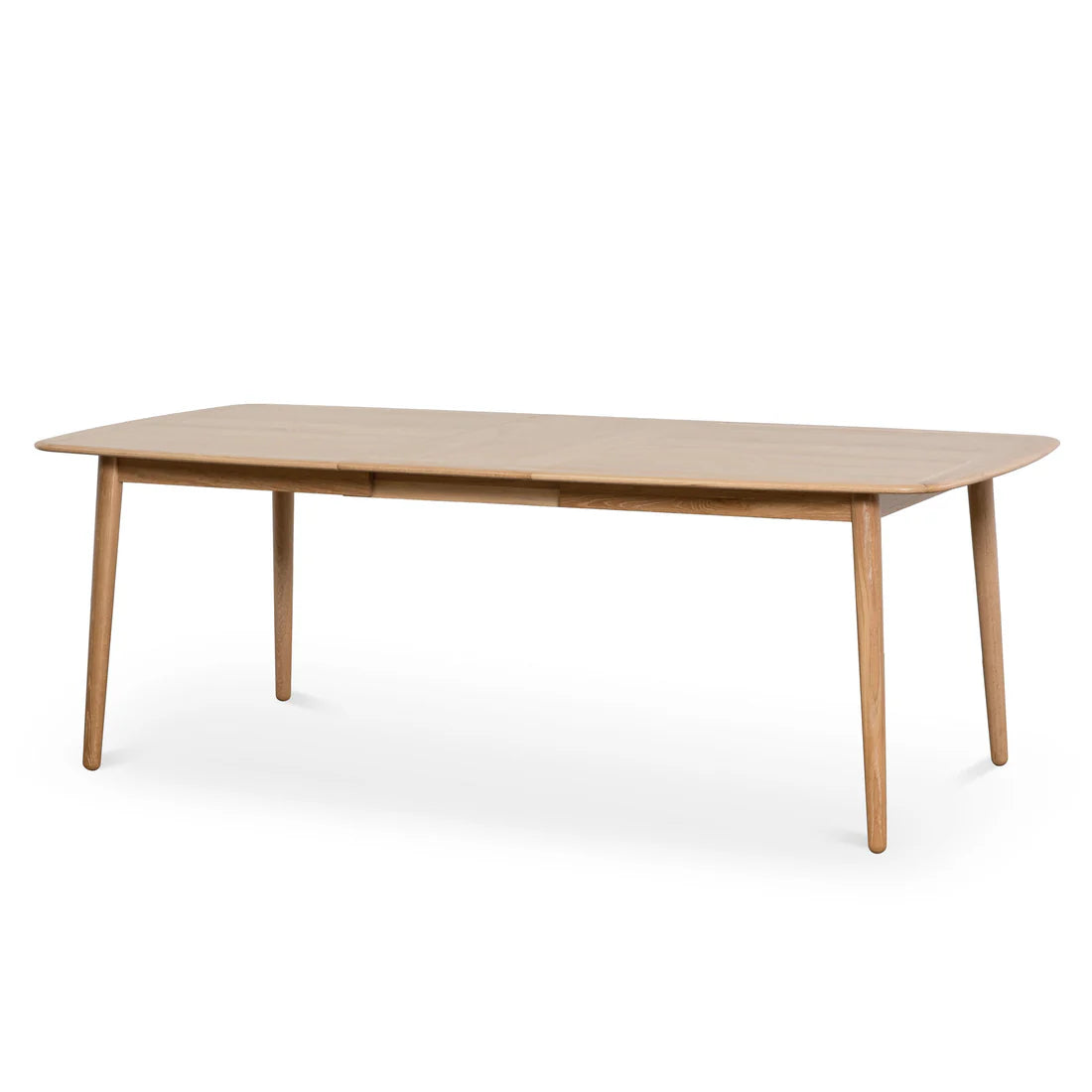 Kingscote | Natural Oak 1.6m Extendable Rectangular Wooden Dining Table