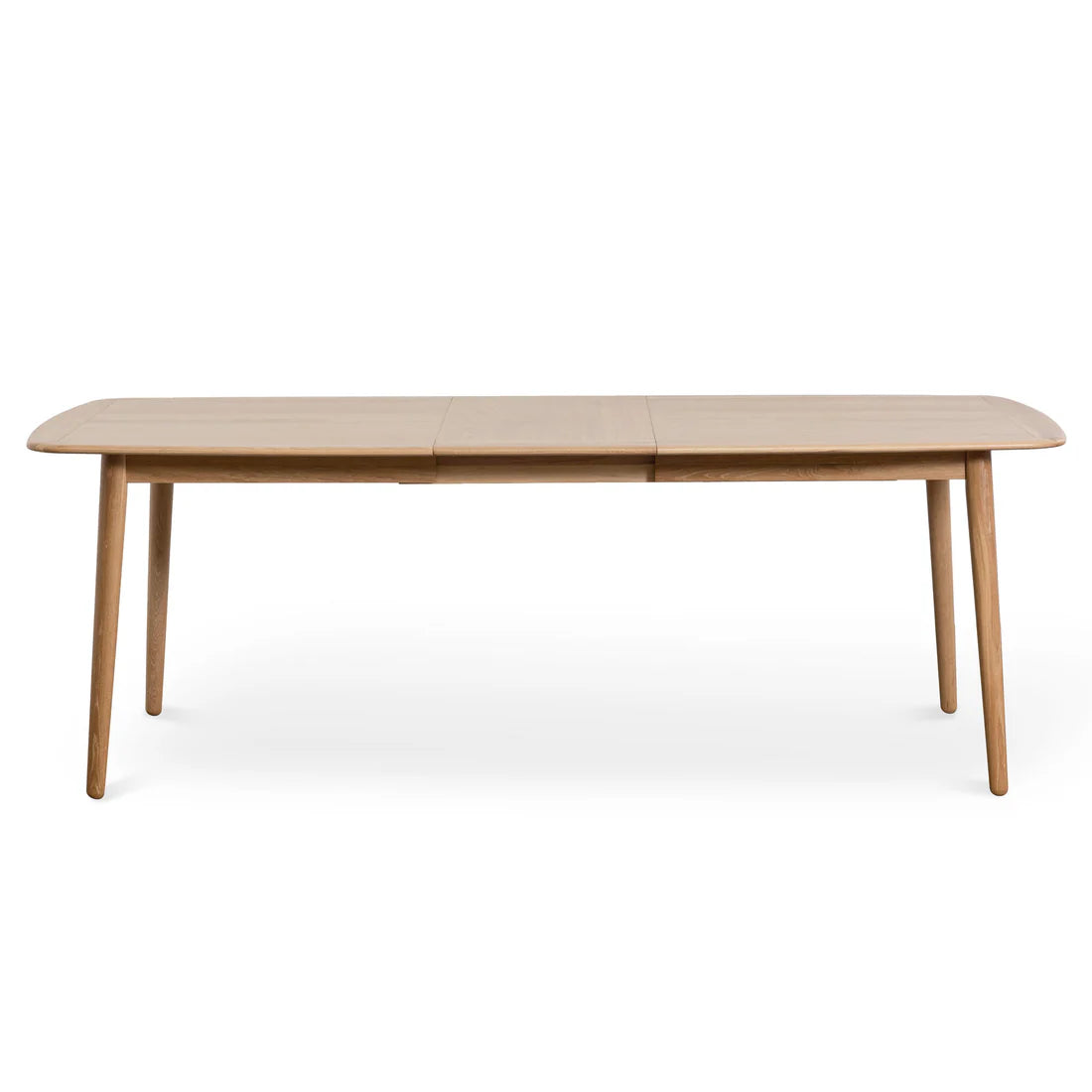 Kingscote | Natural Oak 1.6m Extendable Rectangular Wooden Dining Table