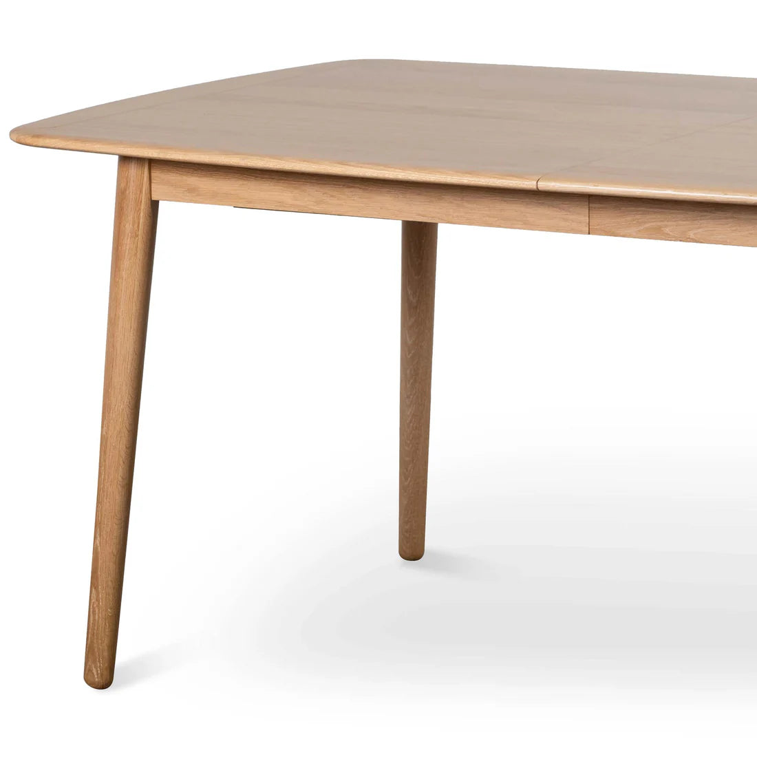 Kingscote | Natural Oak 1.6m Extendable Rectangular Wooden Dining Table