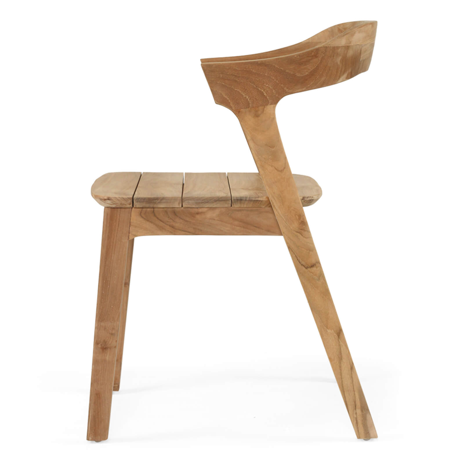 Lagoon | Coastal Natural Wooden Dining Chairs With Arms