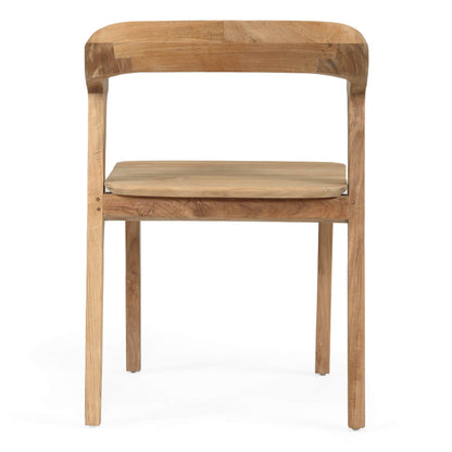 Lagoon | Coastal Natural Wooden Dining Chairs With Arms