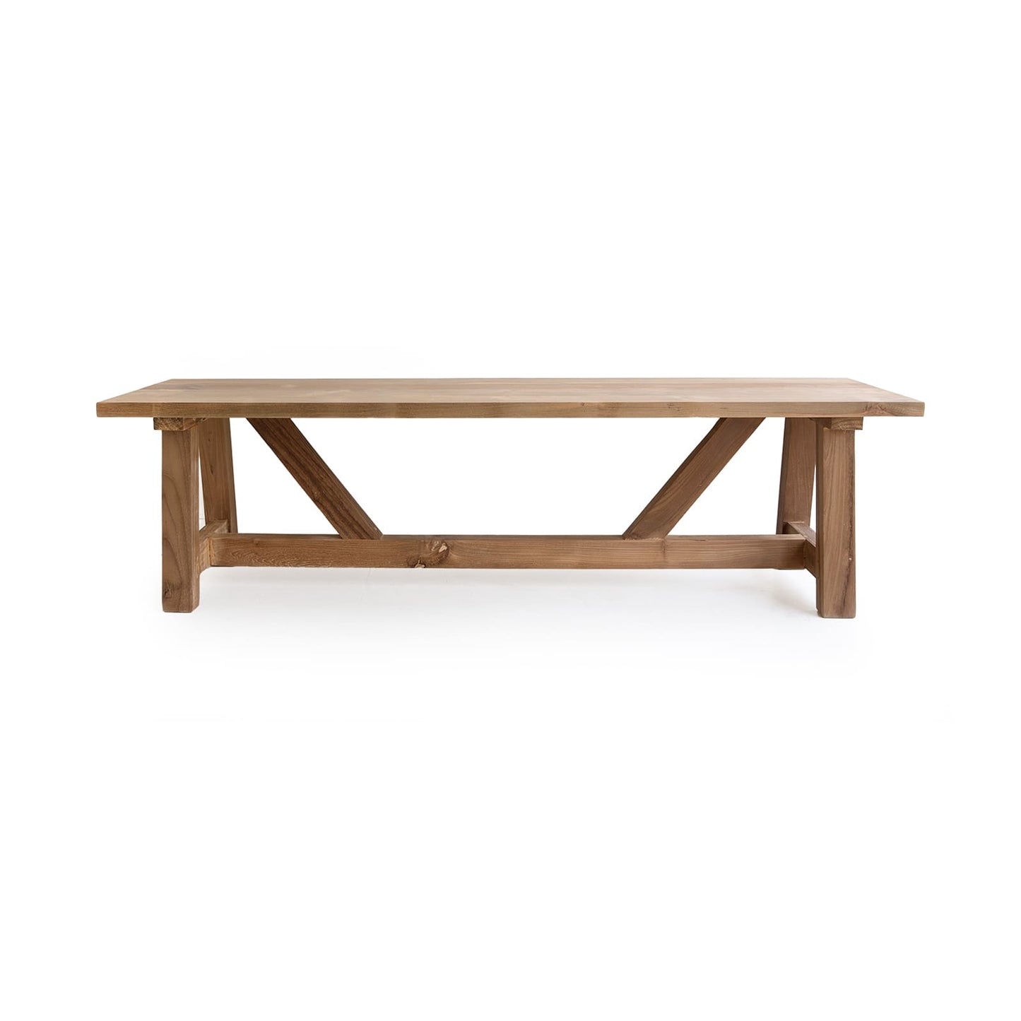 Longreach | Country Style 3m Natural Rectangular Wooden Dining Table