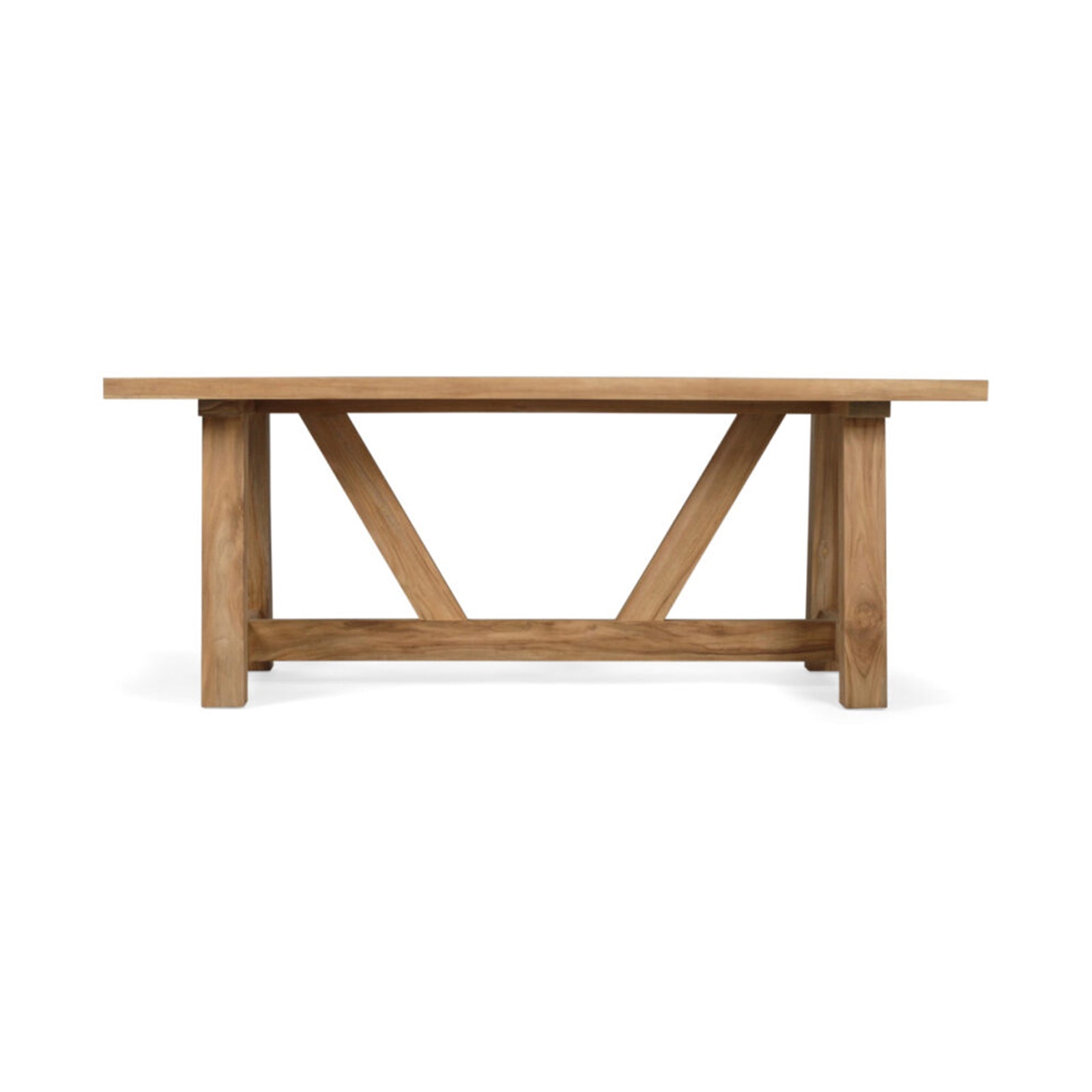 Longreach | Country Style 3m Natural Rectangular Wooden Dining Table