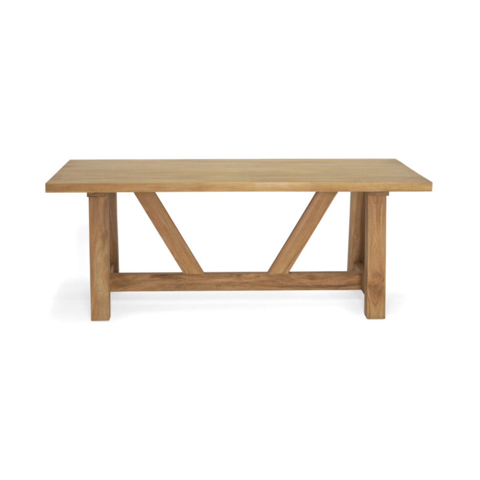 Longreach | Country Style 3m Natural Rectangular Wooden Dining Table