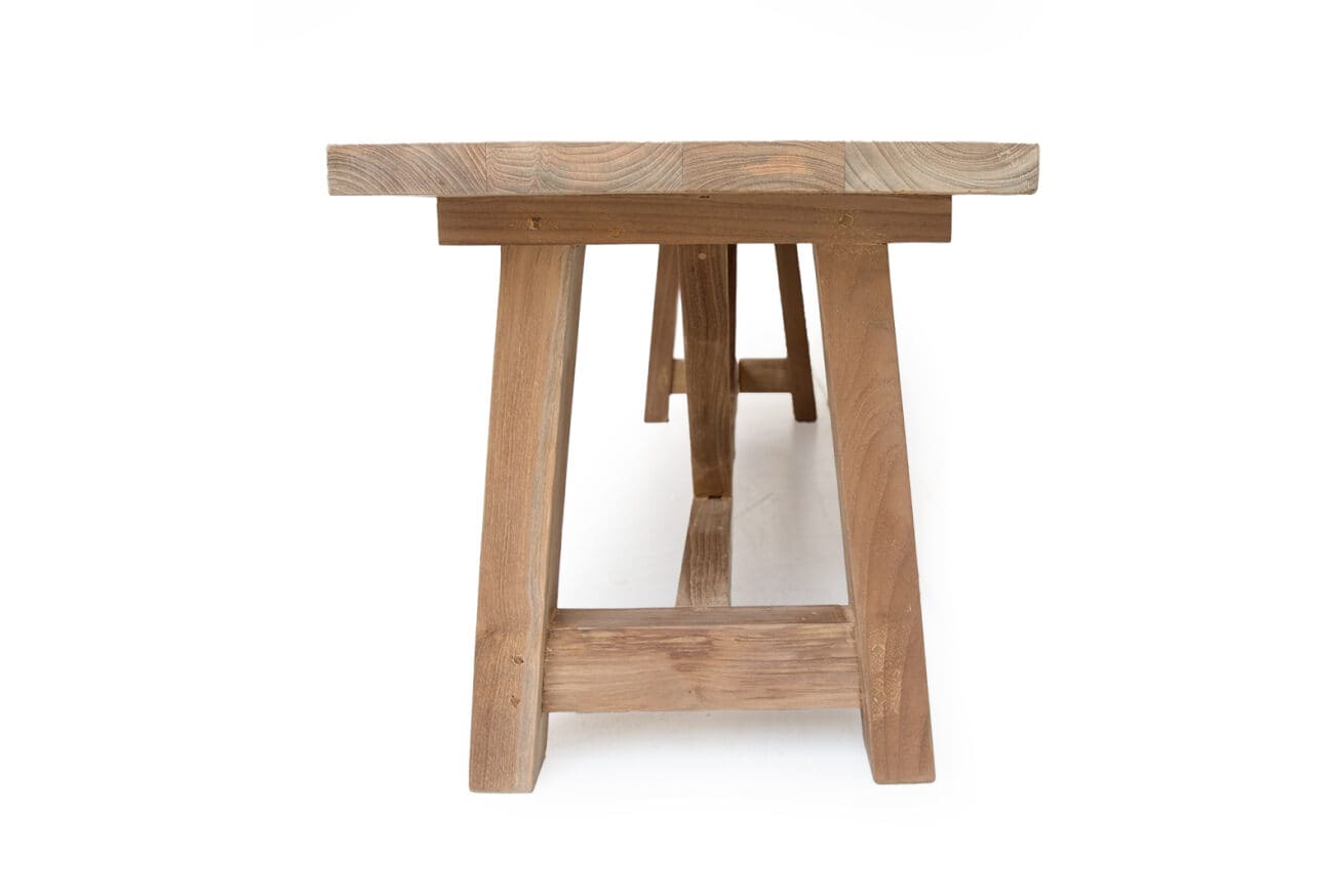 Longreach | Country Style 3m Natural Rectangular Wooden Dining Table