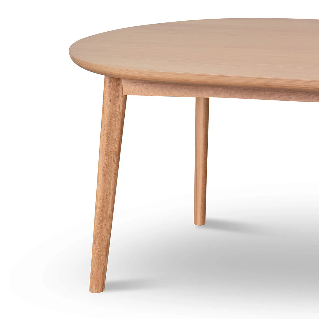 Mantra | Natural Oak 1.85m Oval Wooden Dining Table