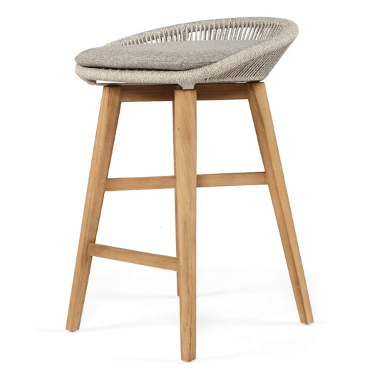 Marlin | Coastal Natural Wooden Indoor Outdoor Bar Stools | 76cm