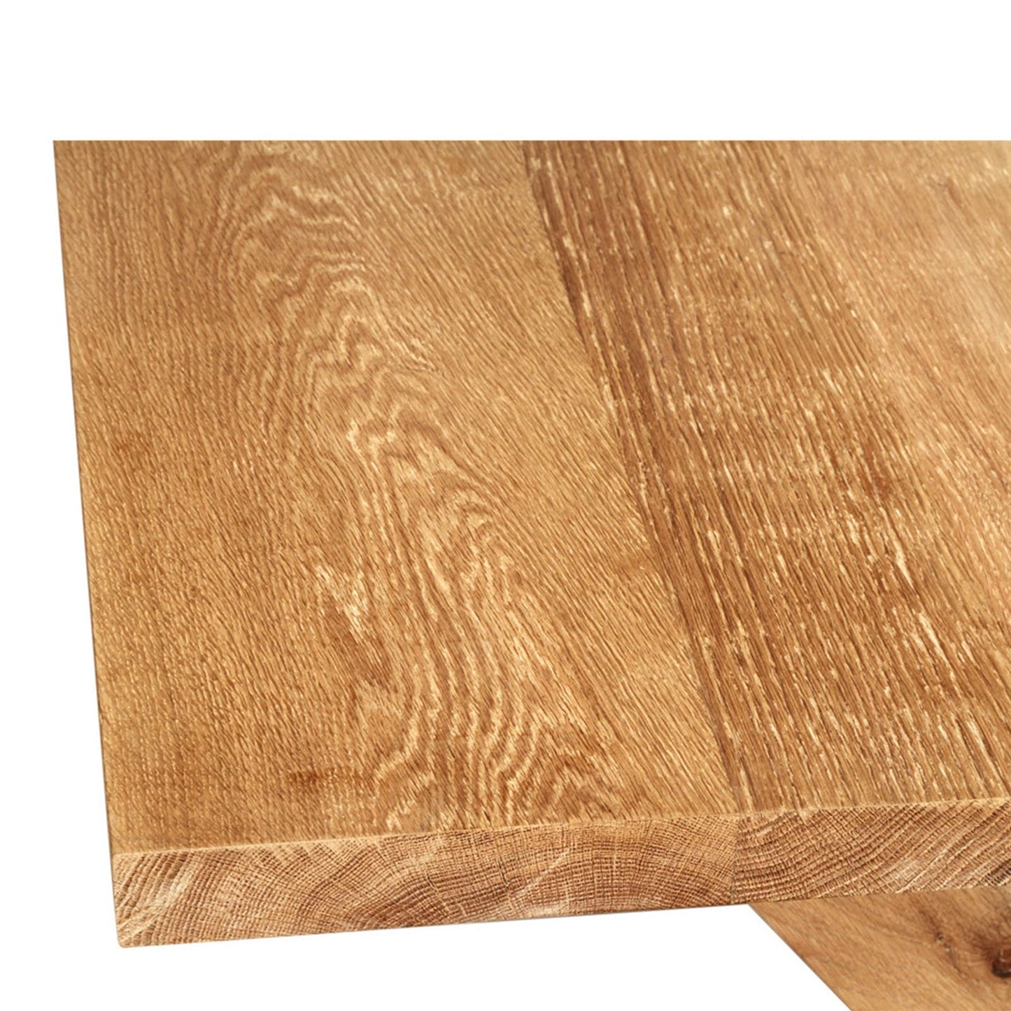 Oakhaven | 2m Natural Oak Wooden Rectangular Dining Table