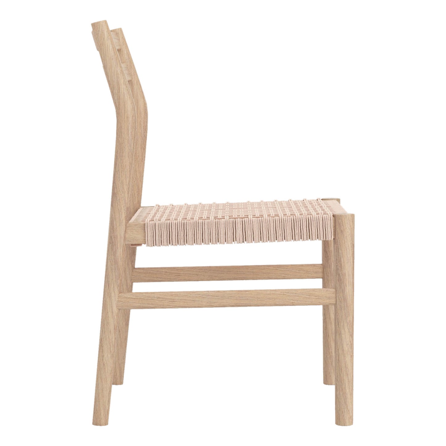 Oakside | Natural Rope Oak Wooden Dining Chairs | Set Of 2 | Natural