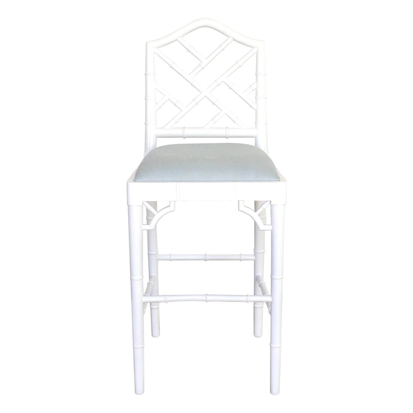 Rutherford | Hamptons White Wooden Bar Stools | White