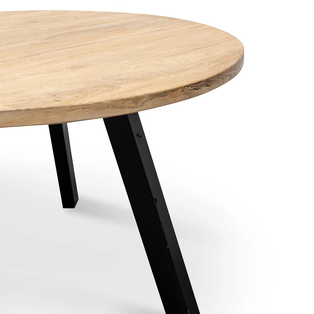 Sanford | Natural Scandinavian Style 1.25m Wooden Round Table