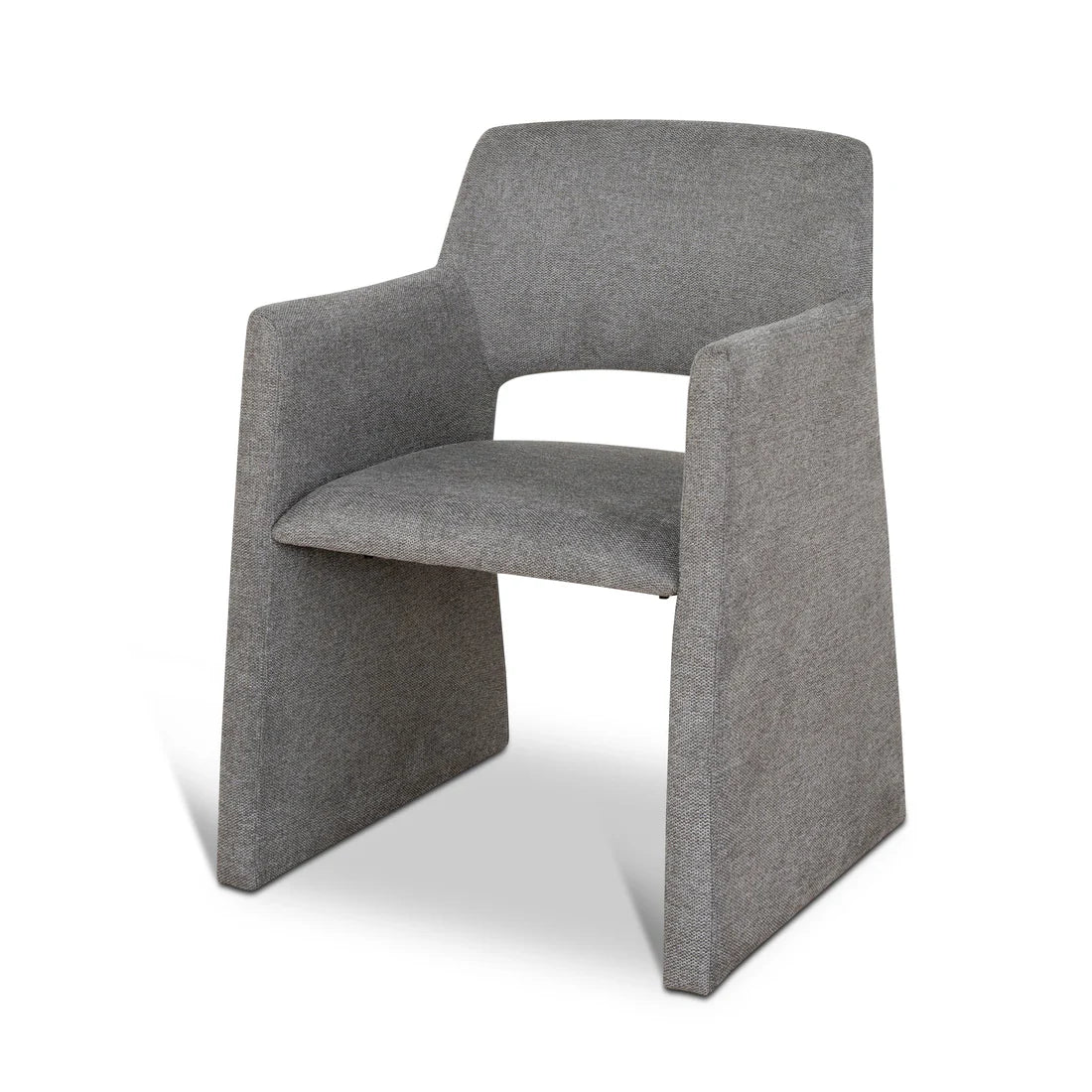 Silverwood | Contemporary Grey Fabric Modern Dining Chairs | Grey