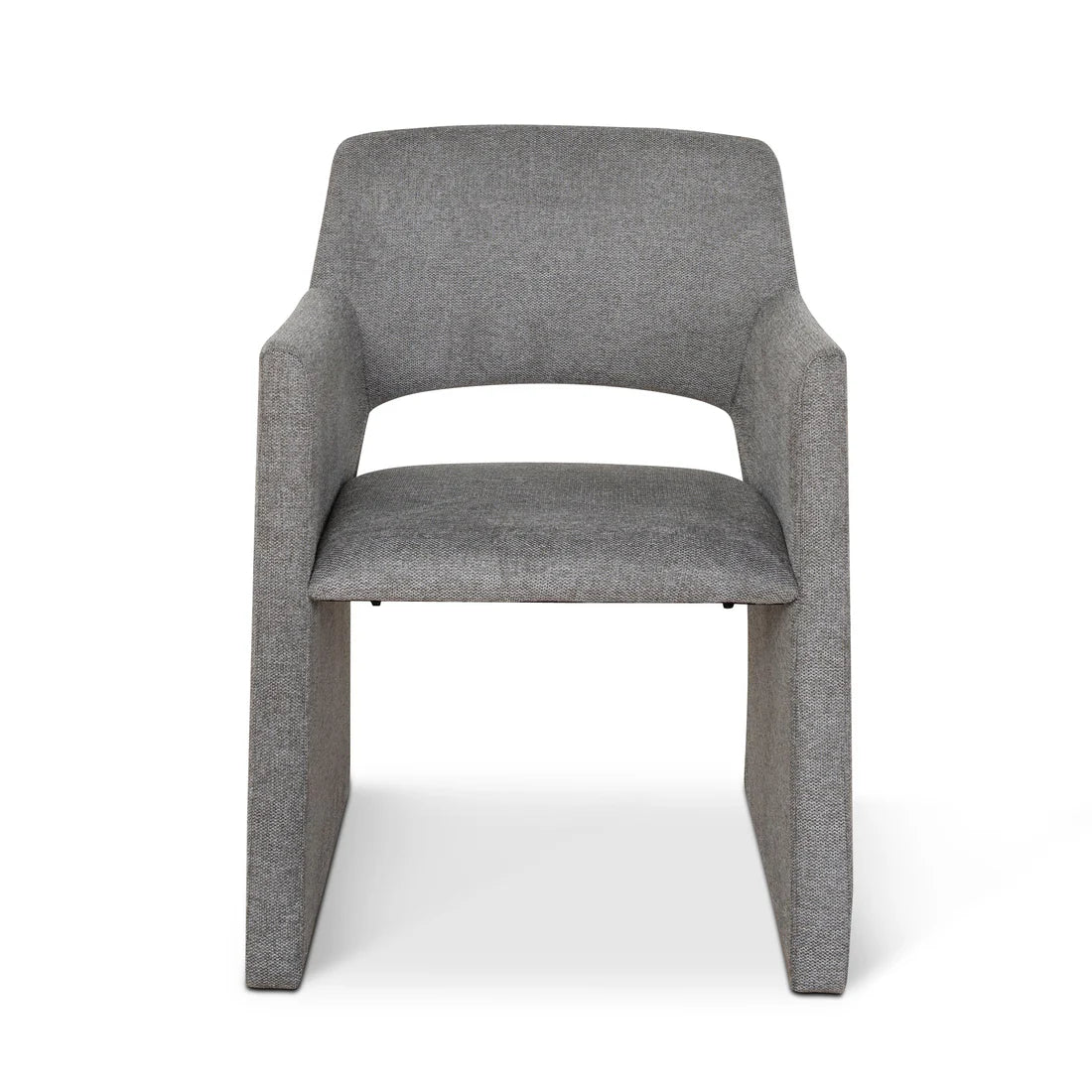 Silverwood | Contemporary Grey Fabric Modern Dining Chairs | Grey