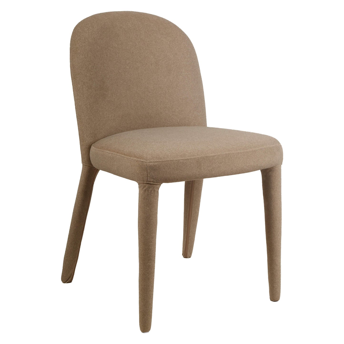 Strathmore | Leaf Linen Fabric Modern Dining Chairs | Linen