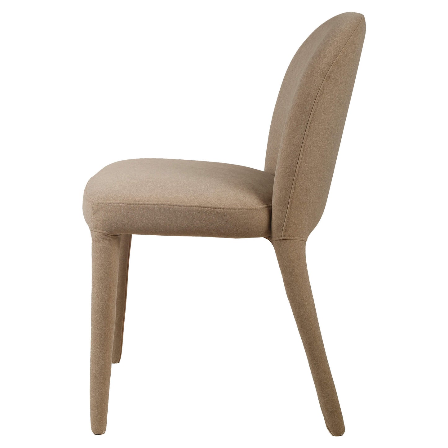 Strathmore | Leaf Linen Fabric Modern Dining Chairs | Linen