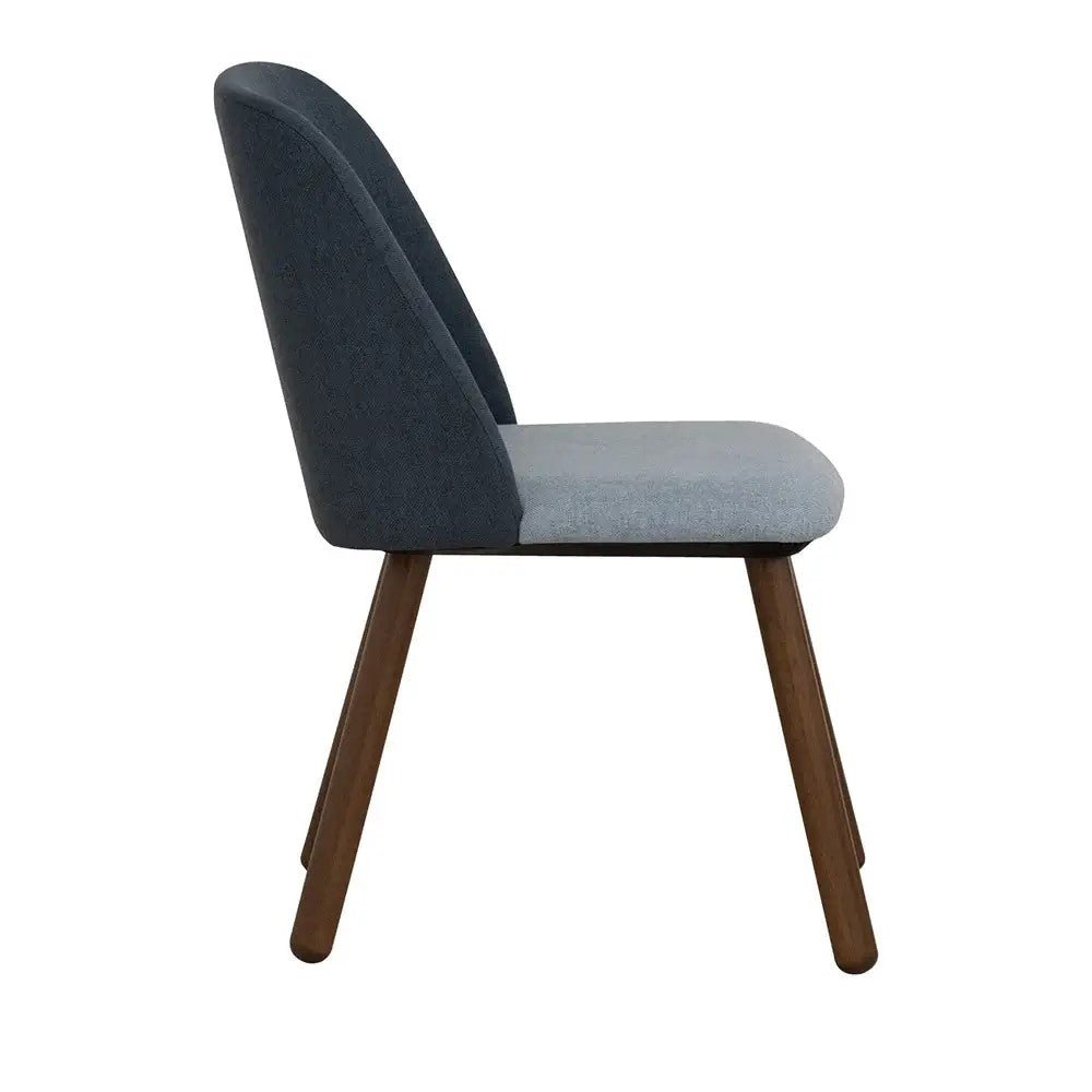 Carinya | Modern Wooden Fabric Dining Chair