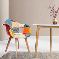 Multi coloured dining online chairs